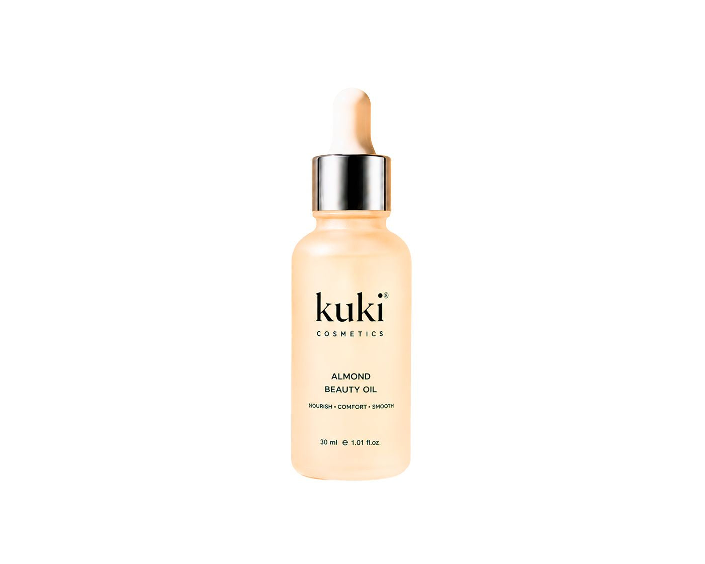 KUKI Almond Beauty Oil for soft, nourished skin and hair care