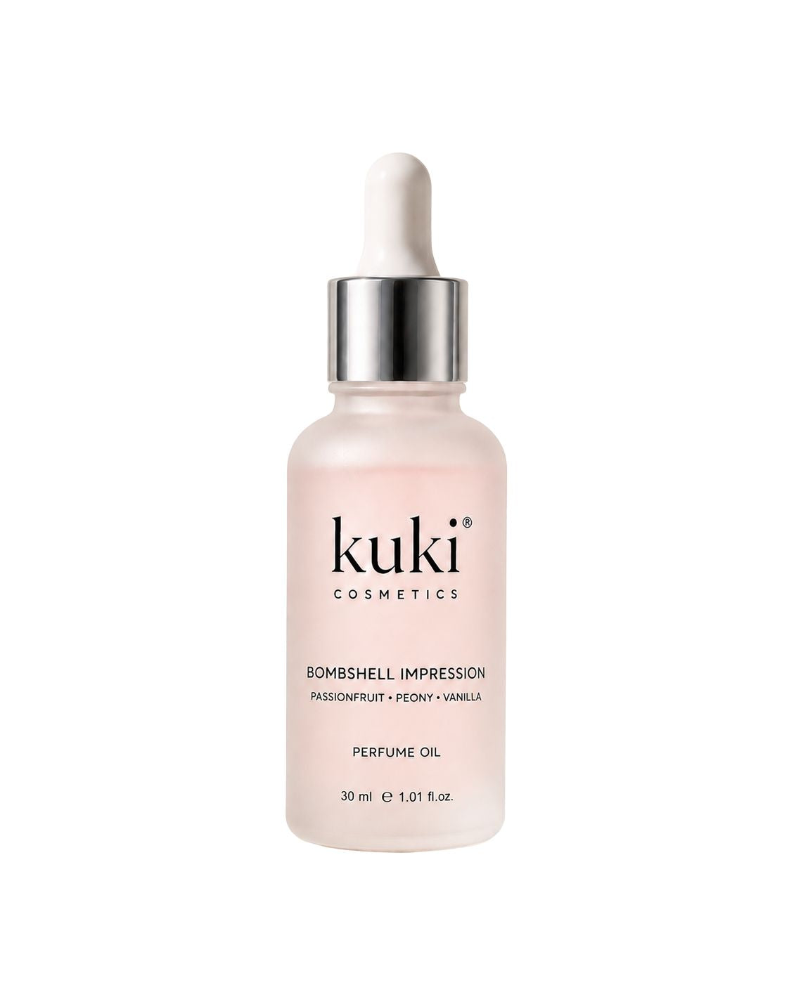 KUKI Bombshell Impression perfume oil with vibrant fruity floral notes