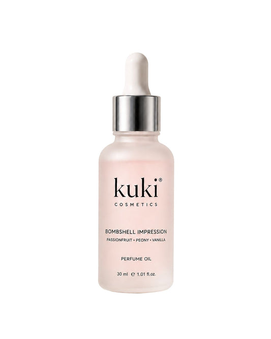 KUKI Bombshell Impression perfume oil with vibrant fruity floral notes