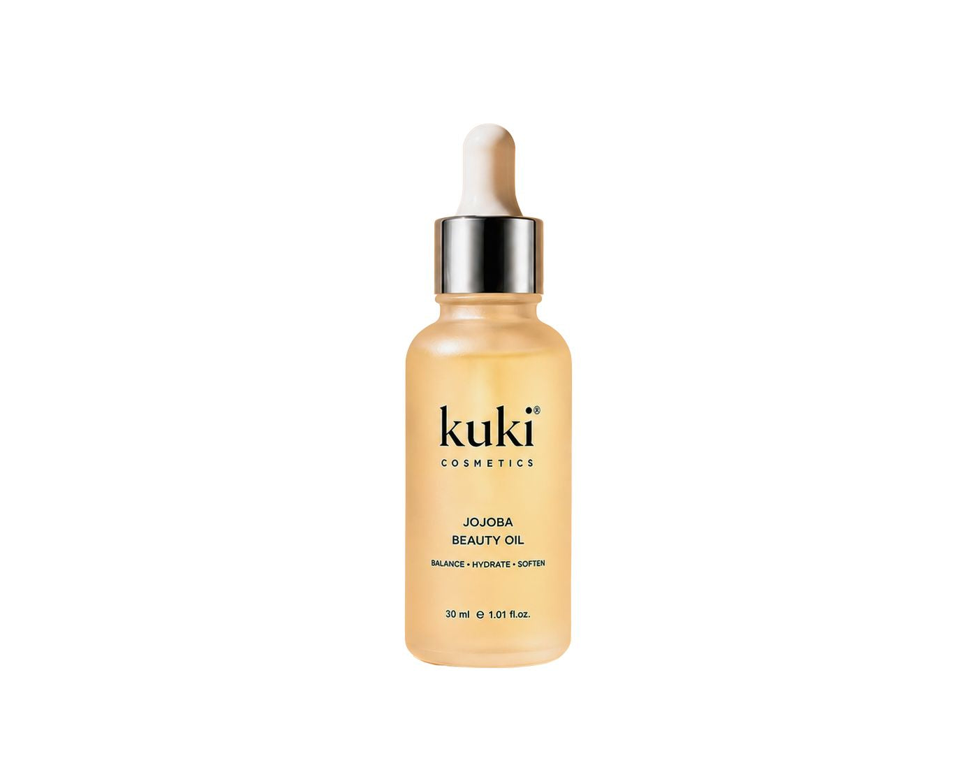 KUKI Jojoba Beauty Oil for lightweight hydration and skin care
