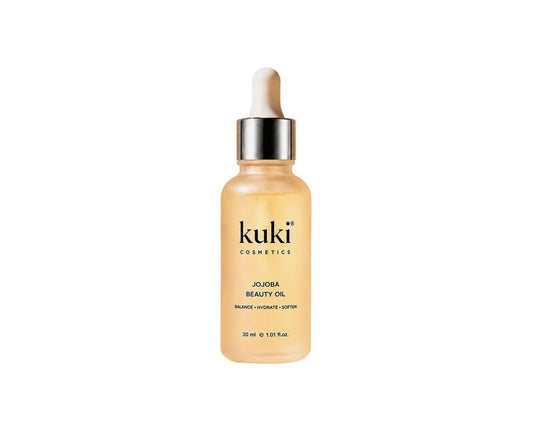 KUKI Jojoba Beauty Oil for lightweight hydration and skin care