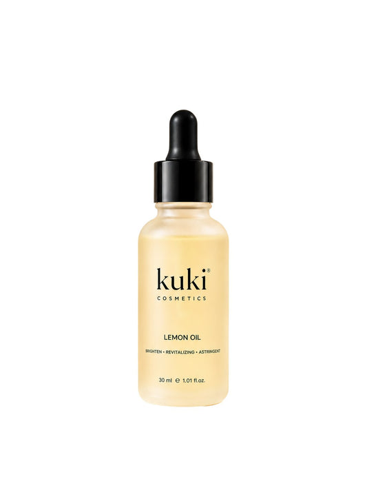 KUKI Lemon Essential Oil with a bright citrus scent for beauty and everyday use