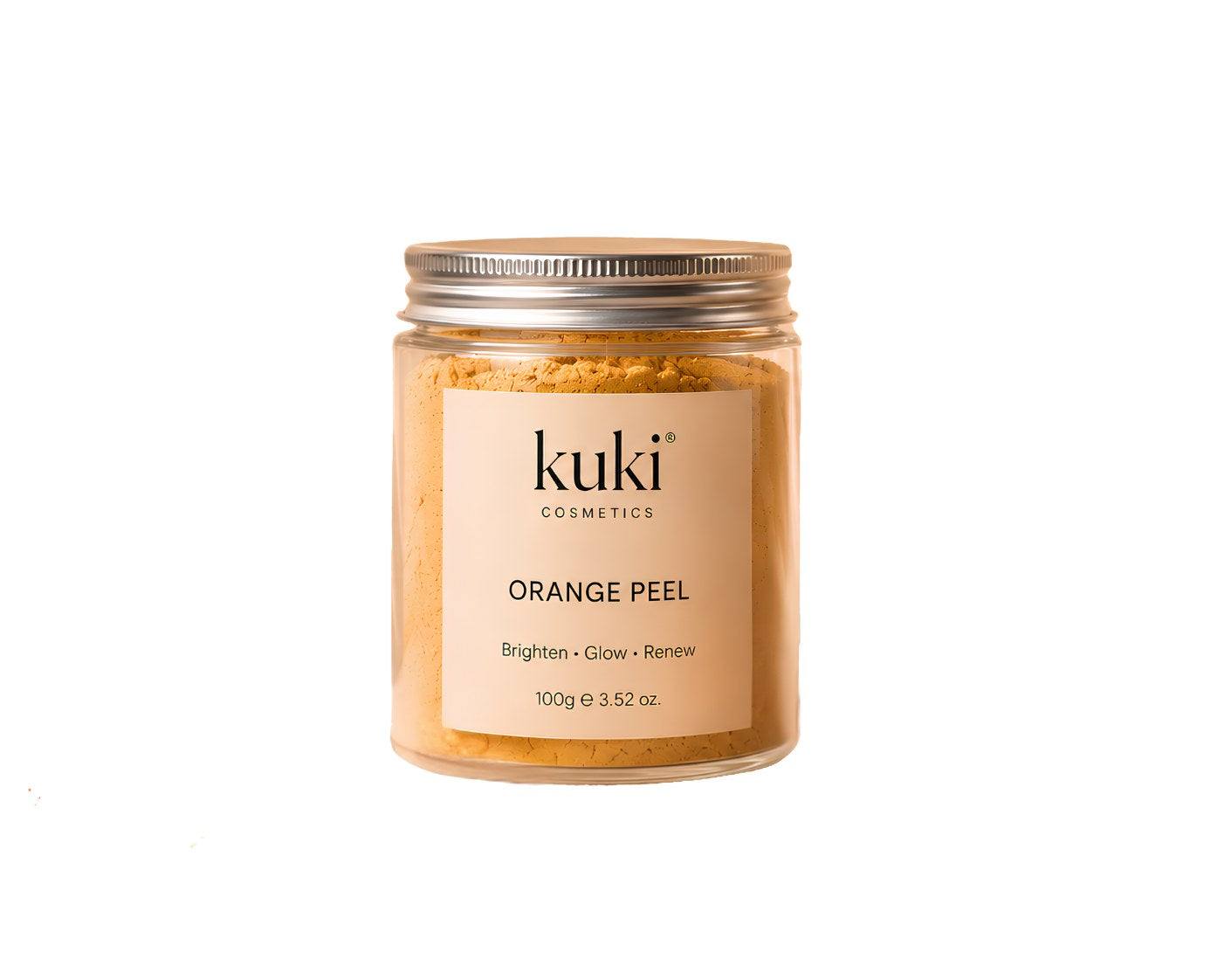 KUKI Brightening Orange Face Mask powder for radiant and refreshed looking skin
